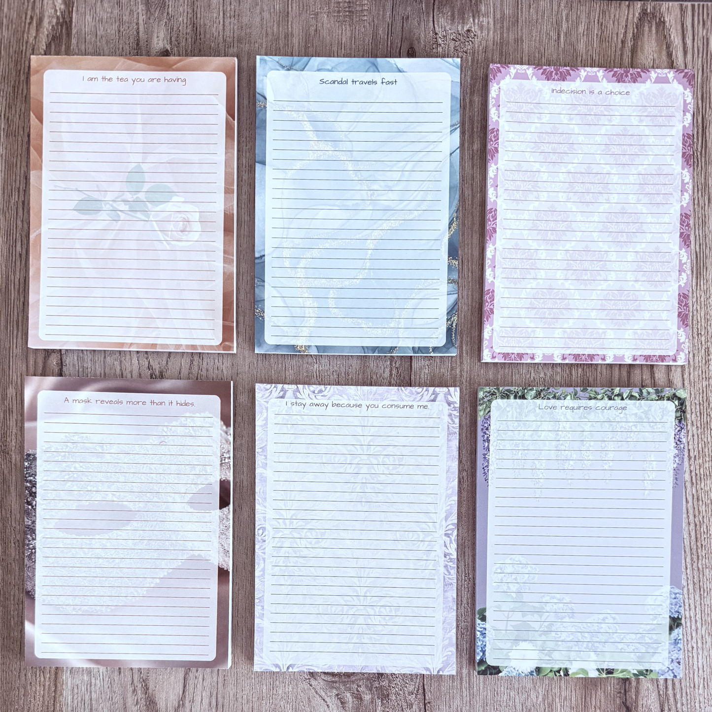 Regency Notes Collection - Bridgerton Inspired