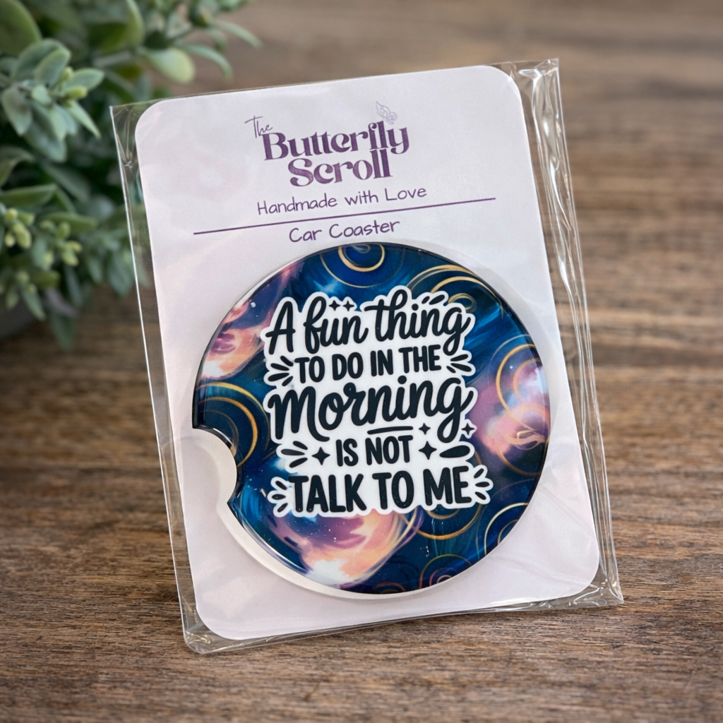 Sassy Ceramic Car Coasters