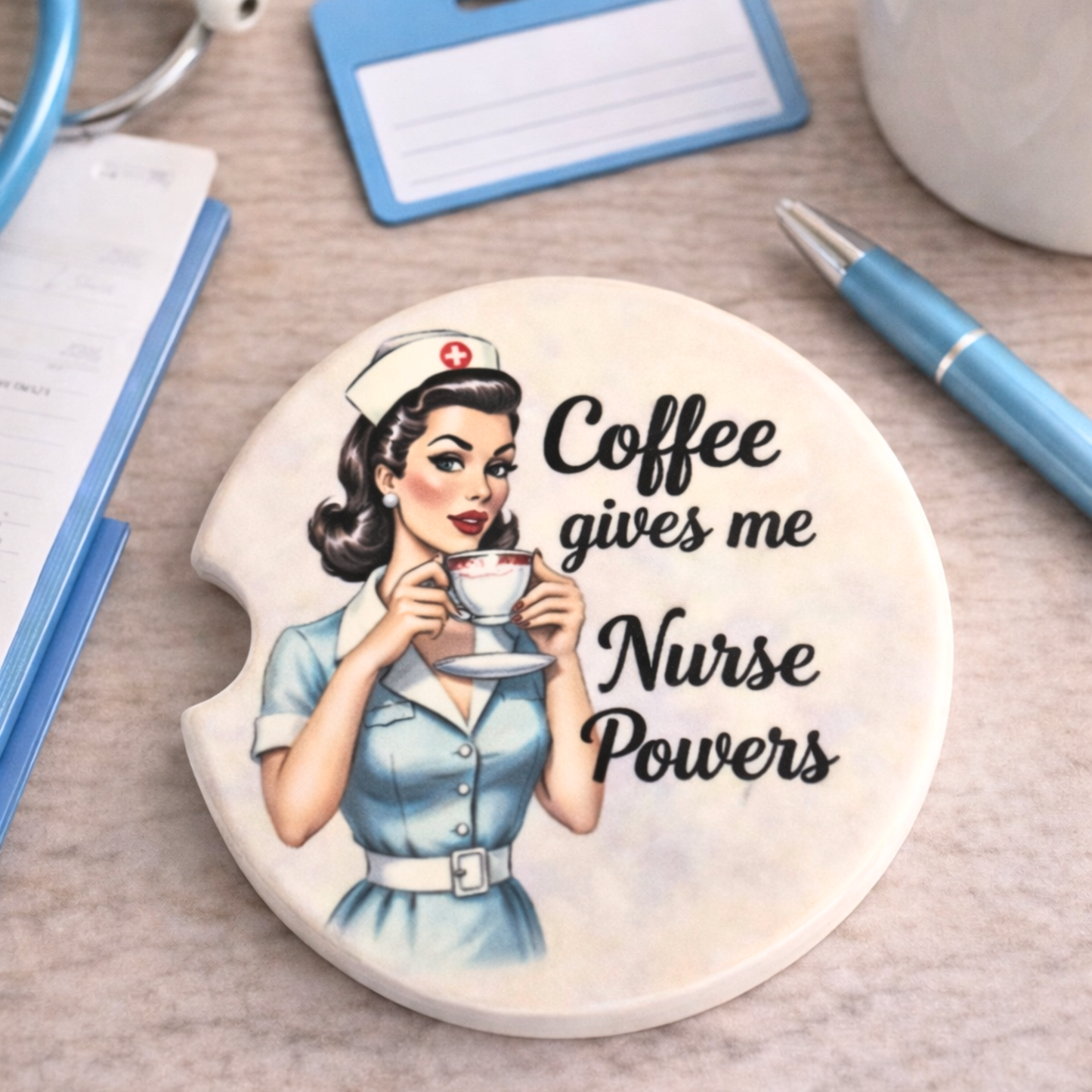 Sassy Ceramic Car Coasters