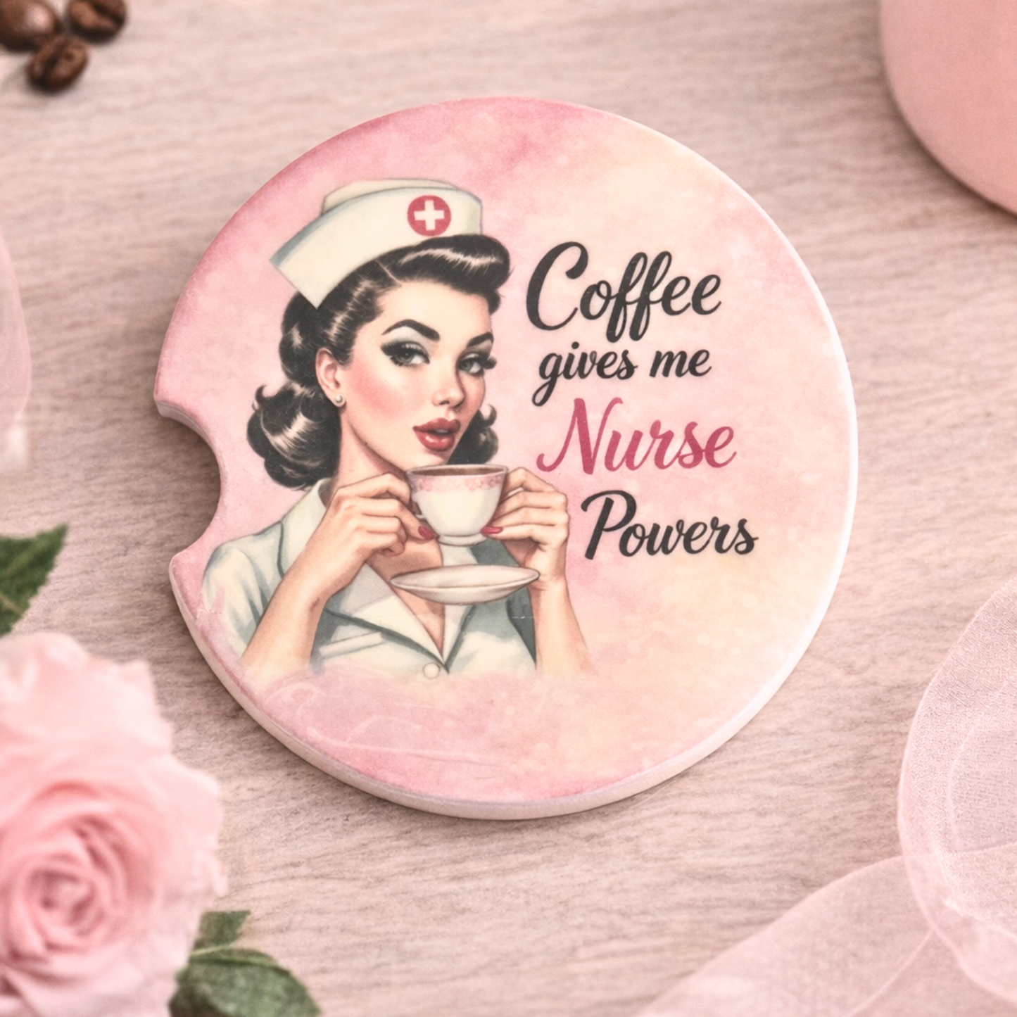 Sassy Ceramic Car Coasters